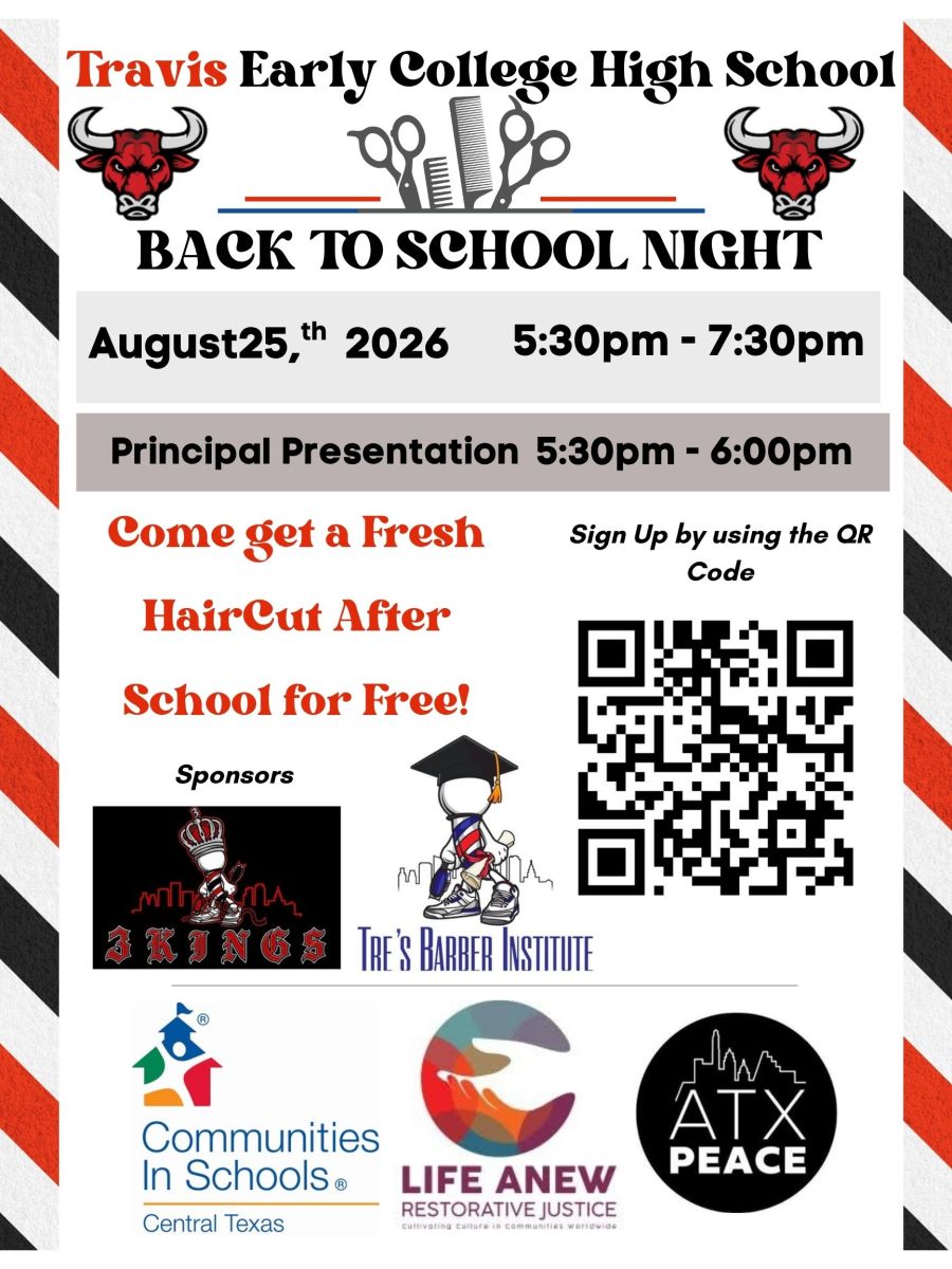 Back to school night Flyer in English