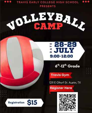 Volleyball Camp Flyer